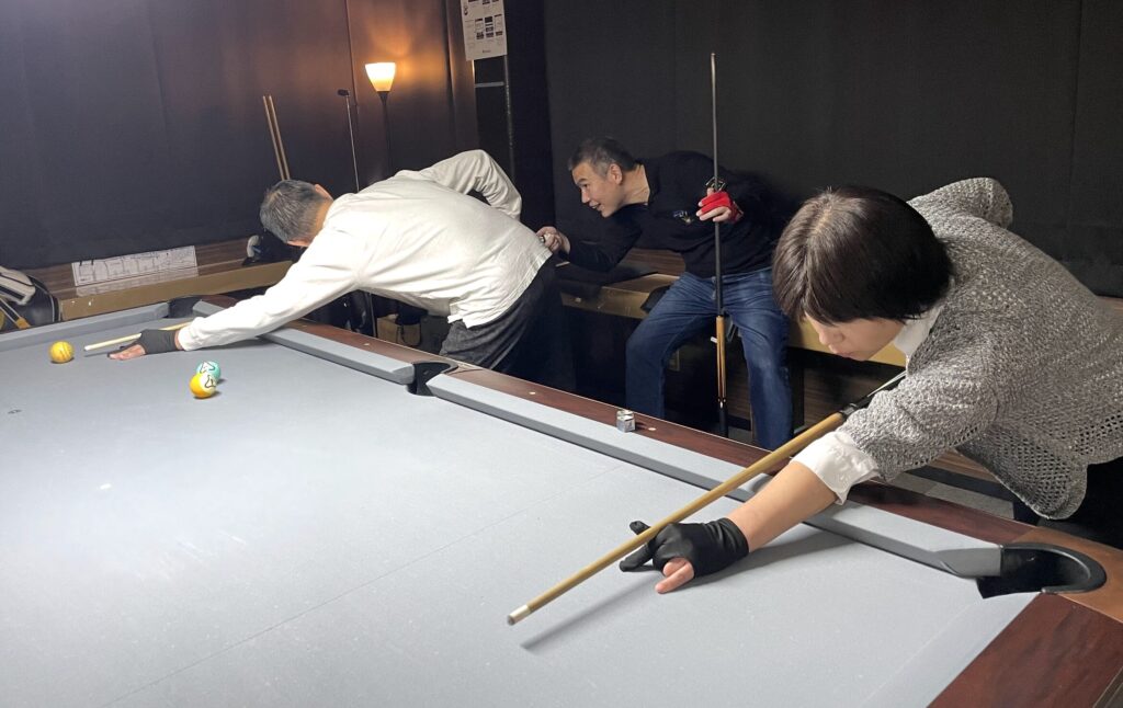 まずはまっすぐ練習